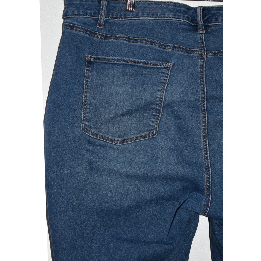 Talbots 22WP Flawless Five-Pocket Straight Leg Jeans Comfy Stretch Blue 5-Pkt - Picture 12 of 16